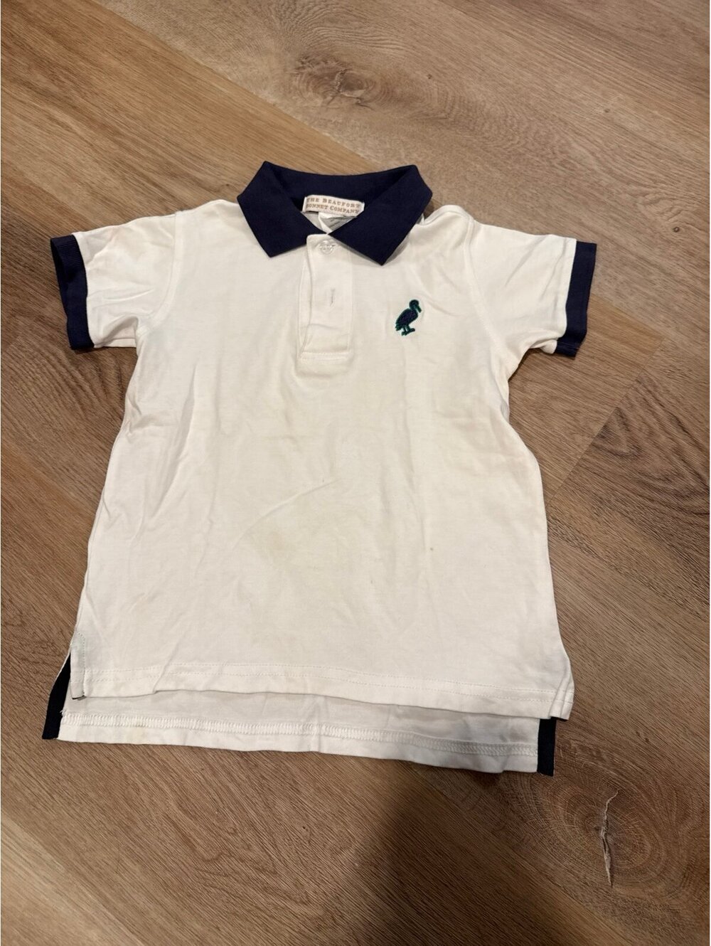 Beaufort bonnet navy white polo